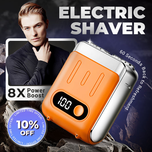🔥New Hot Selling❤️‍🔥 Men's Portable Mini Rotary Electric Shaver