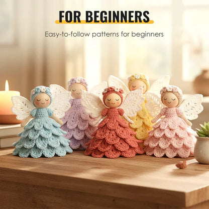 🧚Christmas Angel✨Last Day Sale 50% OFF🎁DIY Crochet Angel Ornament Kit