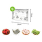 Reusable and Resealable Aluminum Storage Bag 🥢🌍 – Perfect for Storing and Protecting Your Food! 🌿