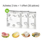 Reusable and Resealable Aluminum Storage Bag 🥢🌍 – Perfect for Storing and Protecting Your Food! 🌿
