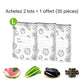 Reusable and Resealable Aluminum Storage Bag 🥢🌍 – Perfect for Storing and Protecting Your Food! 🌿