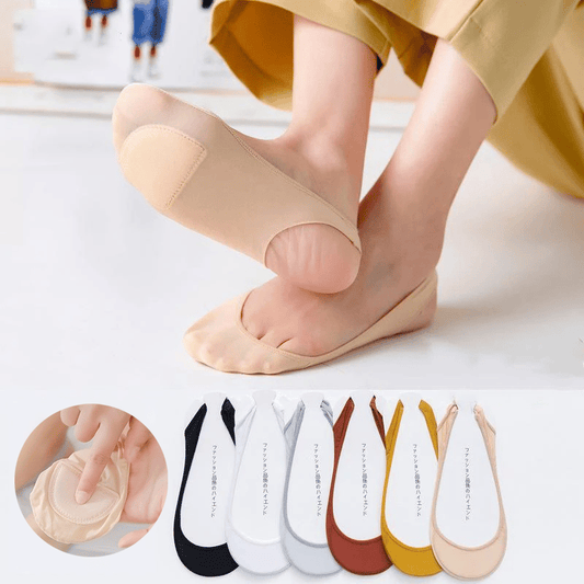 👠Buy 1 Pair Get 4 Pai👠Silicone Anti-Slip Invisible Socks