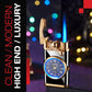 🔥2025 Hot Sale 50% OFF🔥Stylish Windproof Lighter + Digital Clock