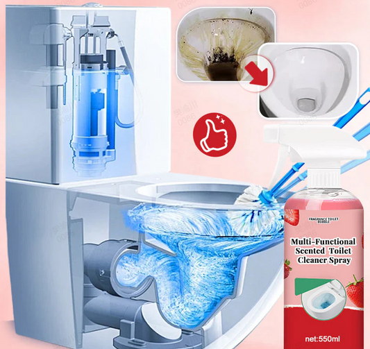 🎁🎁Multi-Functional ✨Scented Toilet Cleaner Spray🌟Newly upgraded🔥Now on hot sale⏳Limited time 50% price reduction!