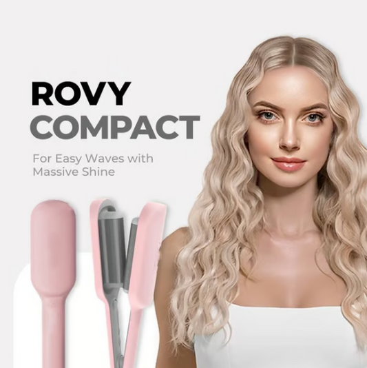 🔥🌐ROVY COMPACT Hair Waver Crimper, HairCurler & Curling lrons - BUY 2 FREE SHIPPING