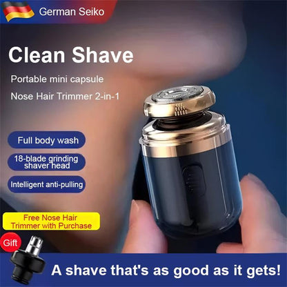 🎁 Hot Sale 49% OFF 🔥Mini Portable Electric Shaver