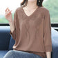 🔥Last Day Sale 49%🔥Women’s Vintage V-neck Beaded Pullover Shirt