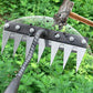 🔥Early Autumn Offers🍂5/6/7/8 Teeth Carbon Steel Garden Weeding Rake