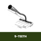🔥Early Autumn Offers🍂5/6/7/8 Teeth Carbon Steel Garden Weeding Rake