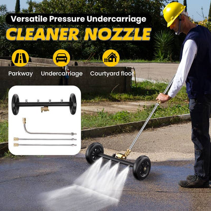 🔥2025 Hot Sale 🔥Undercarriage Pressure Cleaner Water Broom Dual Purpose Road Undercarriage Cleaner Dual Function Car Chassis Cleaning Brush