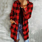🔥Last Day Sale 49%🔥Women’s Plaid Longline Shirt Jacket