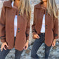 Women's Elegant Winter Warm Tweed Jacket
