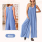 🔥Last Day Sale 49%🔥Women's Casual V-Neck Sleeveless Wide-Leg Jumpsuit