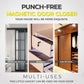 🚪 BUY 3 GET 1 FREE! 🔥 Non-Perforated Magnetic Door Closer - Easy Installation & Silent Closure, Ideal for Home and Office ✨
