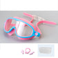 Anti-Fog Swimming Goggles for Kids with Nose Clip & Ear Plugs