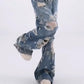 🔥2025 New Arrival🔥   Women's Loose Ripped Wide-Leg Denim Jeans
