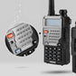 Portable Two-Way Radio Walkie Talkies with Keypad