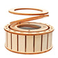 🔥2025 New Arrival🔥 Solar Powered Rotating Double Ring Wooden Puzzle Toy
