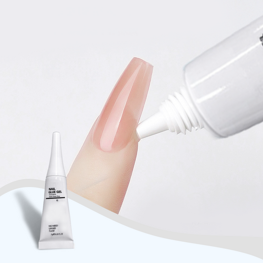 Professional Strong Quick Drying Nail Glue (No UV Light Needed)