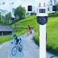 3-Lens 360° WiFi Security Camera for Outdoor