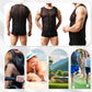 Men's Mesh Sheer Tank Top