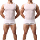 Men's Mesh Sheer Tank Top
