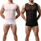 Men's Mesh Sheer Tank Top