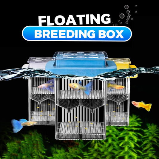 🐟4-Layer Protective Detachable Acrylic Fry Hatching Box