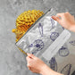 Reusable and Resealable Aluminum Storage Bag 🥢🌍 – Perfect for Storing and Protecting Your Food! 🌿