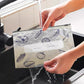 Reusable and Resealable Aluminum Storage Bag 🥢🌍 – Perfect for Storing and Protecting Your Food! 🌿