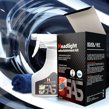🌿Automotive Headlamp Refurbisher & Crystallization Coating Agent Kit🌿