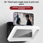 💚Bathroom waterproof and fog-proof mobile phone box, punch-free wall-mounted mobile phone holder, drama-watching tool, rotatable kitchen waterproof box
