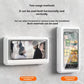 💚Bathroom waterproof and fog-proof mobile phone box, punch-free wall-mounted mobile phone holder, drama-watching tool, rotatable kitchen waterproof box