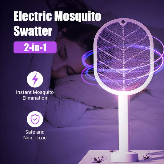 ⚡2-in-1 Electric Mosquito Swatter⚡