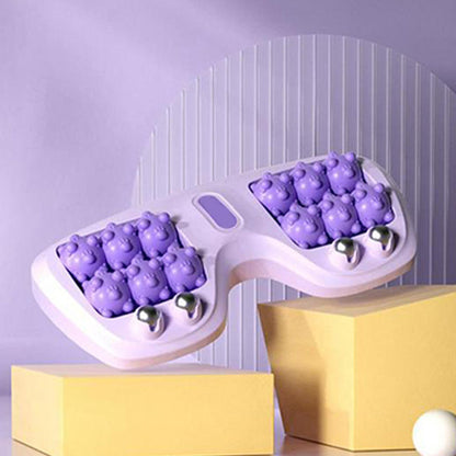 🏆 Portable Double Foot Massage Roller 🦶🌿
