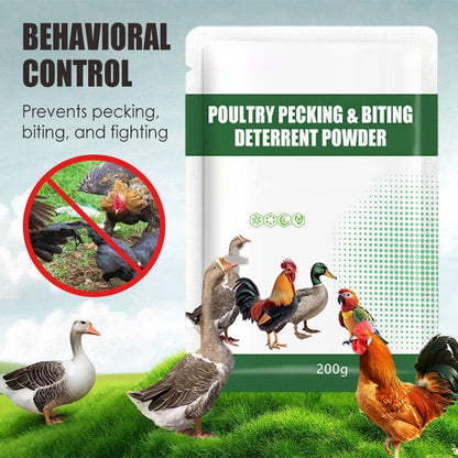 🏆200g Poultry Pecking & Biting Deterrent Powder🐔🌿