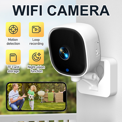🏆2-Way Audio Wireless Security Camera🔊📡