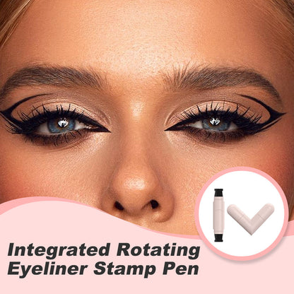 🔥Last day special, 50% off🔥Integrated Rotating Eyeliner Stamp Pen