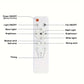 🏆LAST DAY SALE 50% OFF🔥SmartBreez 40W LED Ceiling Fan Light – 20.5 Ultra-Quiet with Remote 🎯 | E27 + FREE B22 Adapter 🔌 | For Bedroom 😴, Kitchen 👩‍🍳 & Garage 🛠️ – UK Ready!