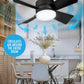 🏆LAST DAY SALE 50% OFF🔥SmartBreez 40W LED Ceiling Fan Light – 20.5 Ultra-Quiet with Remote 🎯 | E27 + FREE B22 Adapter 🔌 | For Bedroom 😴, Kitchen 👩‍🍳 & Garage 🛠️ – UK Ready!