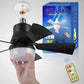 🏆LAST DAY SALE 50% OFF🔥SmartBreez 40W LED Ceiling Fan Light – 20.5 Ultra-Quiet with Remote 🎯 | E27 + FREE B22 Adapter 🔌 | For Bedroom 😴, Kitchen 👩‍🍳 & Garage 🛠️ – UK Ready!
