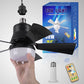 🏆LAST DAY SALE 50% OFF🔥SmartBreez 40W LED Ceiling Fan Light – 20.5 Ultra-Quiet with Remote 🎯 | E27 + FREE B22 Adapter 🔌 | For Bedroom 😴, Kitchen 👩‍🍳 & Garage 🛠️ – UK Ready!