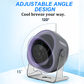 🏆2026 Hot Sales 50% OFF🔥Desk Fan – USB Rechargeable with LED Display 📊 | 100 Speeds, 120° Tilt & Full Oscillation ↔️ | Ultra-Quiet for Bedroom 😴, Office 🖥️ & Camping 🏕️ | Up to 24H Battery ⚡ | UK Designed 💡🇬🇧