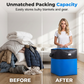 Collapsible Storage and Moving Bag – Heavy-duty handles & zippered closure – Folds flat, perfect for moving, travel or closet organization – reusable & easy to clean 🏠